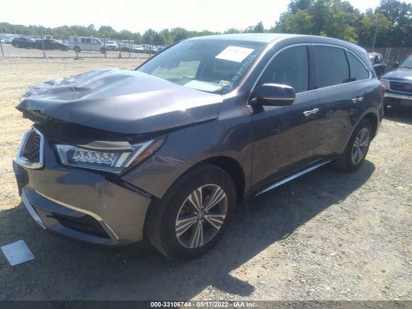 2019 ACURA MDX 5J8YD4H39KL024233