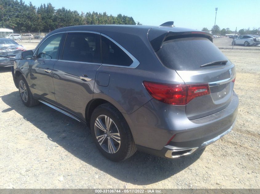 2019 ACURA MDX 5J8YD4H39KL024233