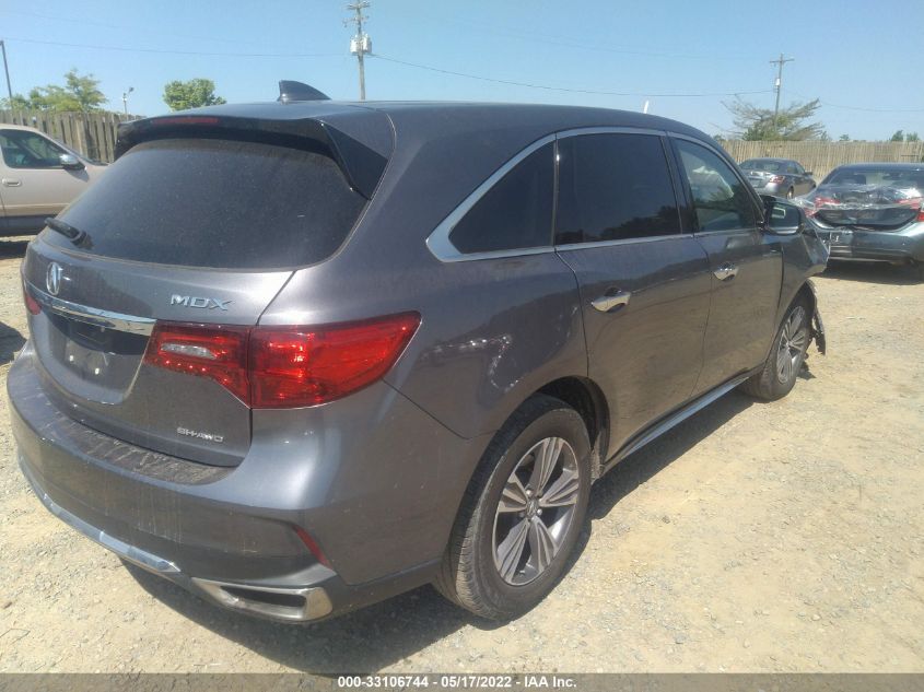 2019 ACURA MDX 5J8YD4H39KL024233
