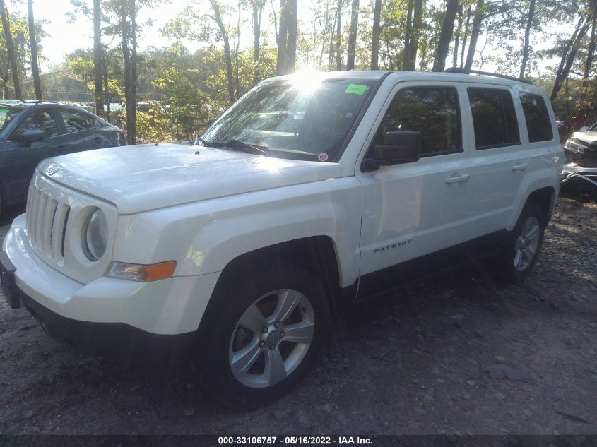 2017 JEEP PATRIOT LATITUDE 1C4NJRFB1HD126713
