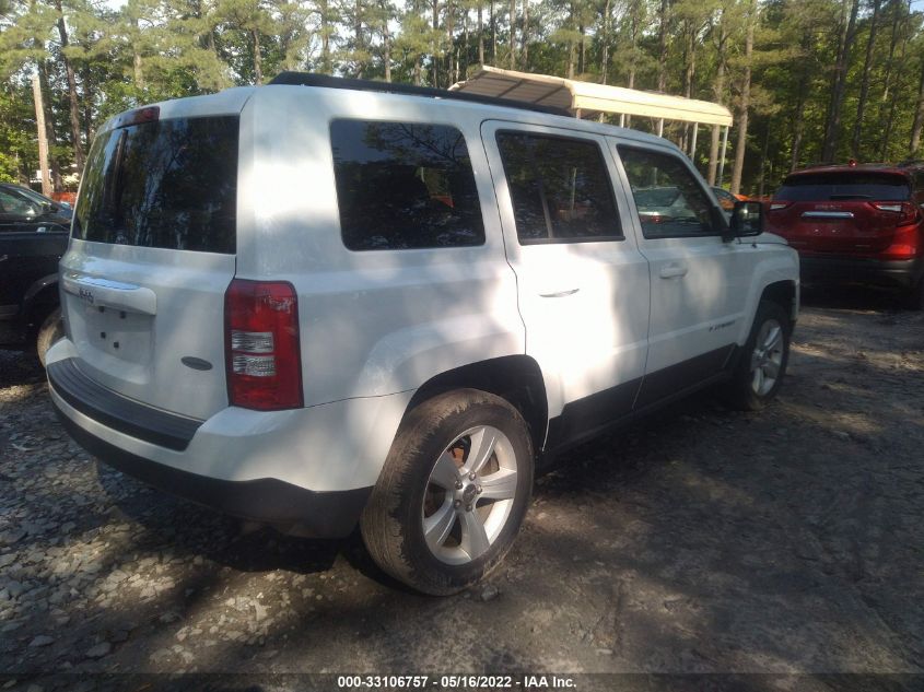 2017 JEEP PATRIOT LATITUDE 1C4NJRFB1HD126713