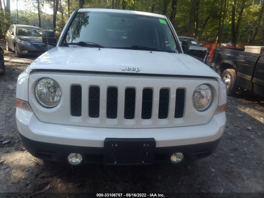 2017 JEEP PATRIOT LATITUDE 1C4NJRFB1HD126713