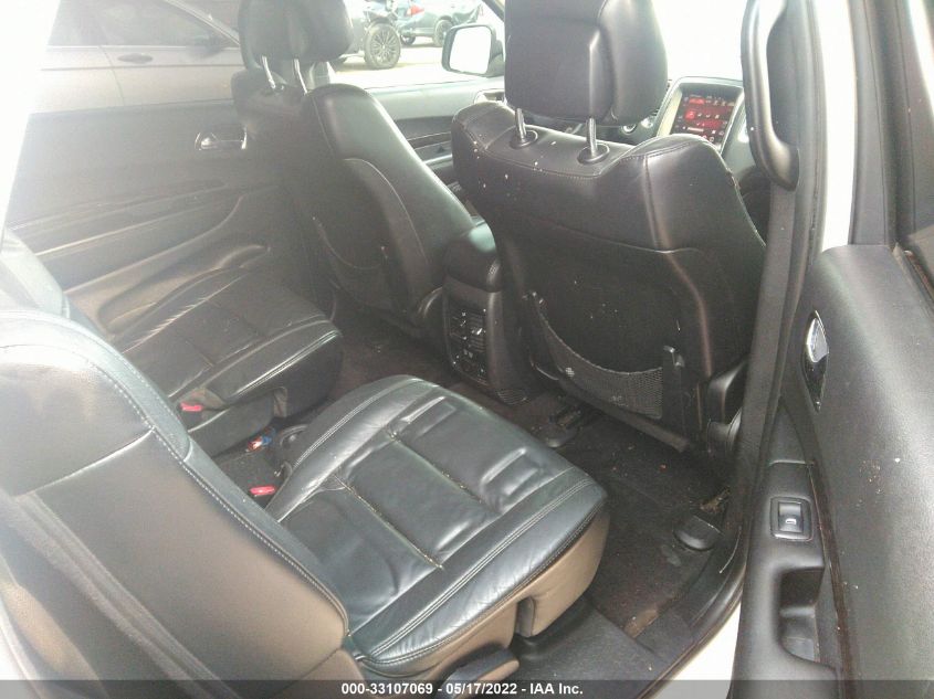 2014 DODGE DURANGO LIMITED 1C4RDHDG5EC598898