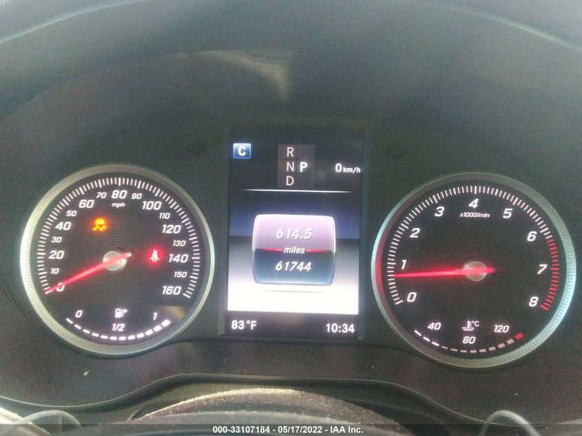 2017 MERCEDES-BENZ GLC GLC 300 WDC0J4KB3HF232615