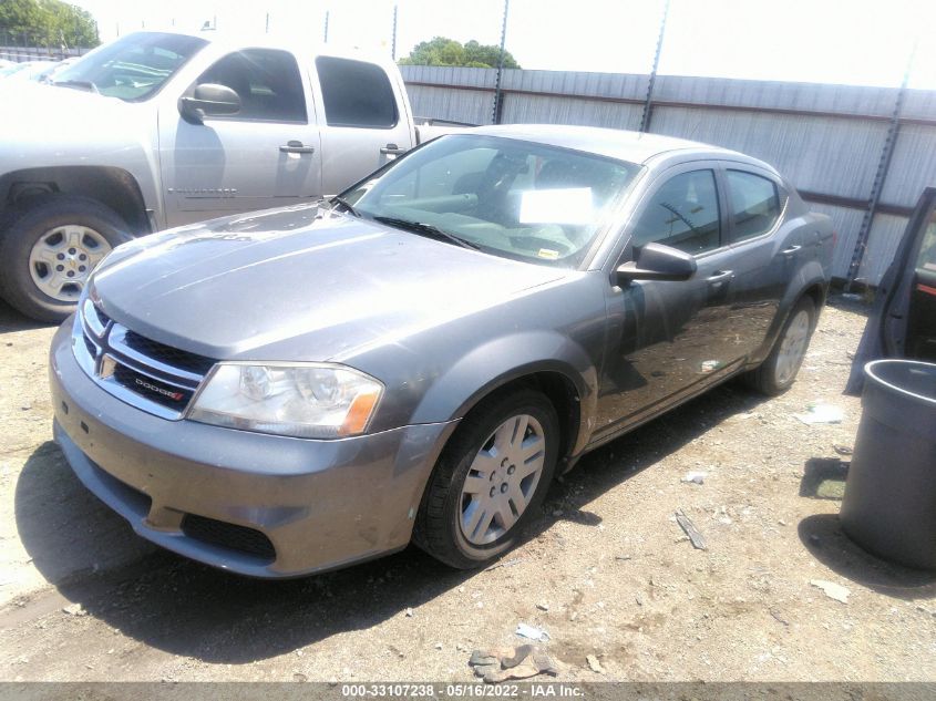 2013 DODGE AVENGER SE 1C3CDZAB6DN637817