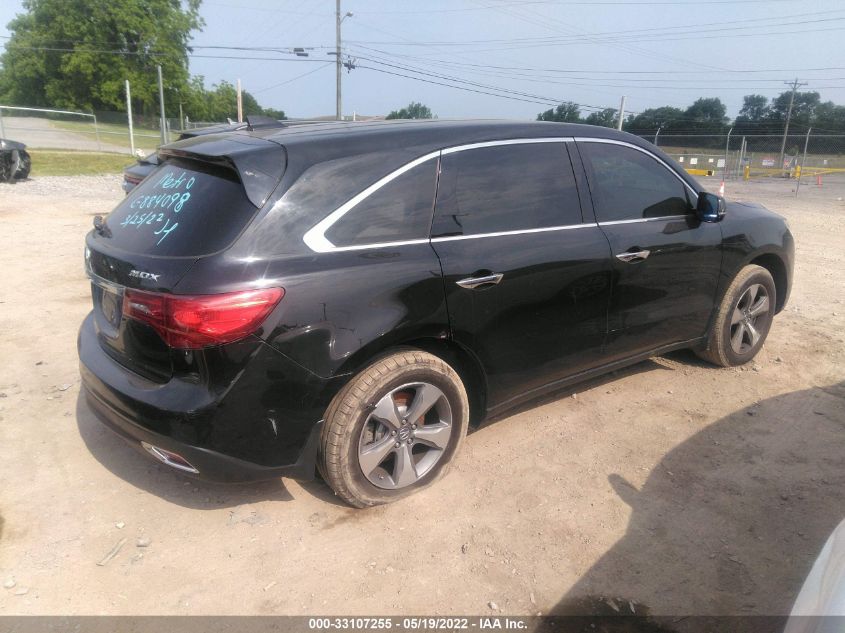 2014 ACURA MDX 5FRYD3H28EB011544