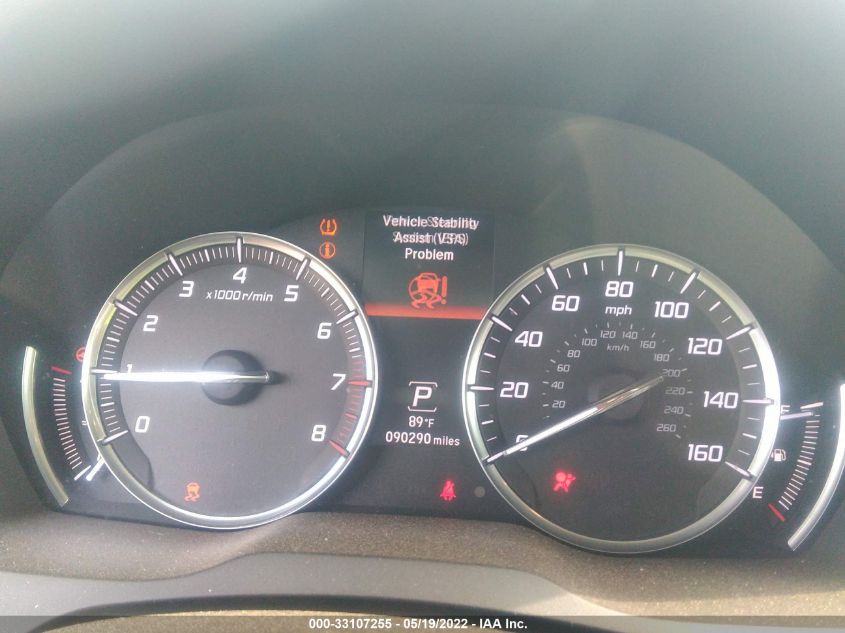 2014 ACURA MDX 5FRYD3H28EB011544