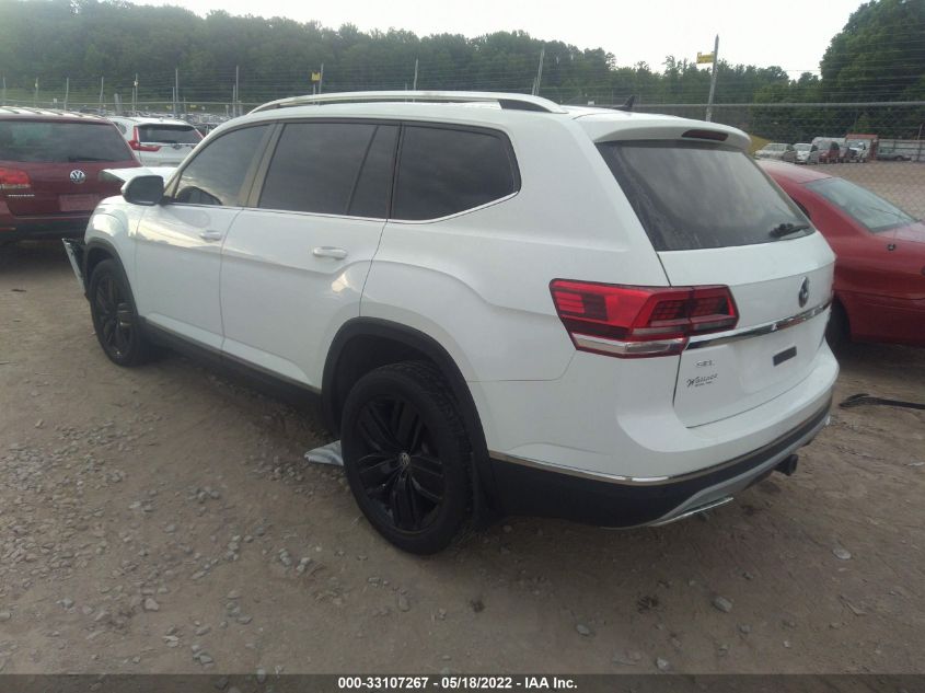 2019 VOLKSWAGEN ATLAS 3.6L V6 SEL 1V2MR2CA3KC561042