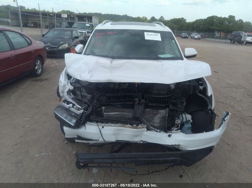 2019 VOLKSWAGEN ATLAS 3.6L V6 SEL 1V2MR2CA3KC561042