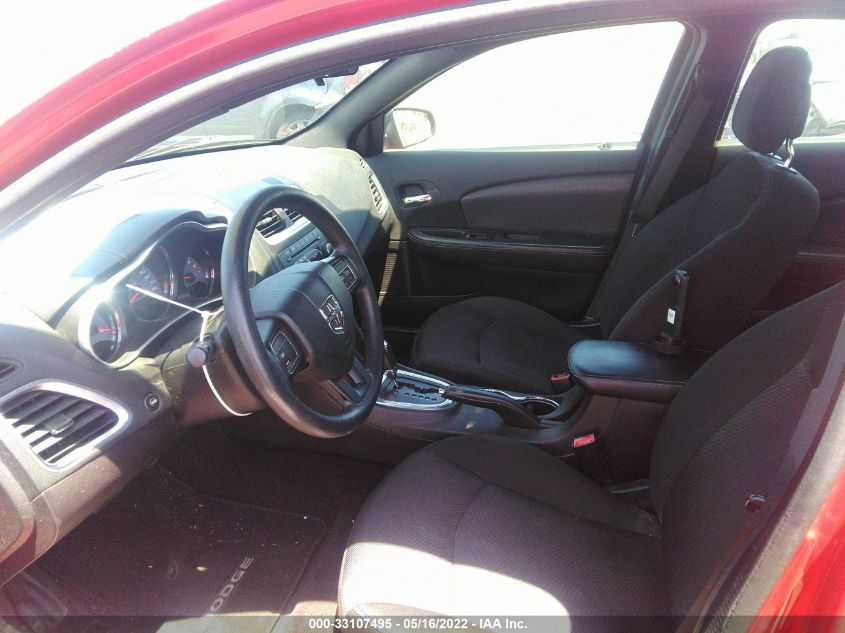 2014 DODGE AVENGER SE 1C3CDZAB0EN143941