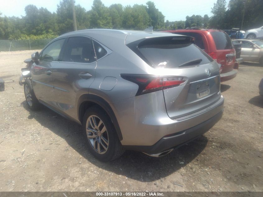 2016 LEXUS NX 200T JTJYARBZ7G2037199
