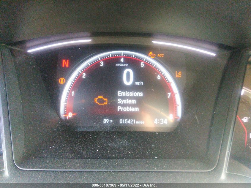 2021 HONDA CIVIC HATCHBACK SPORT SHHFK7H43MU422953