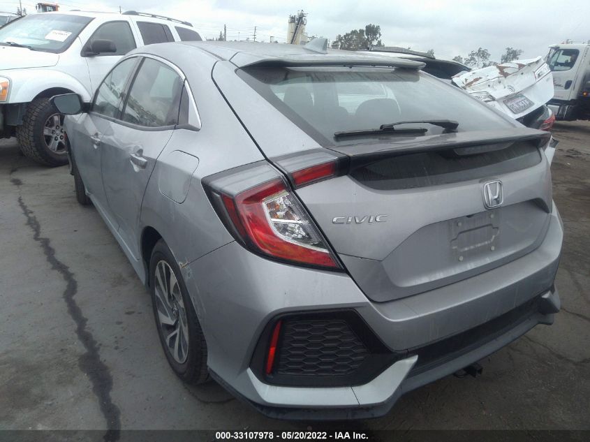 2019 HONDA CIVIC HATCHBACK LX SHHFK7H34KU421895
