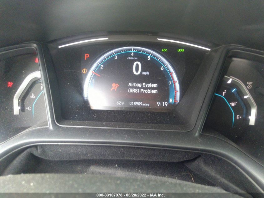 2019 HONDA CIVIC HATCHBACK LX SHHFK7H34KU421895