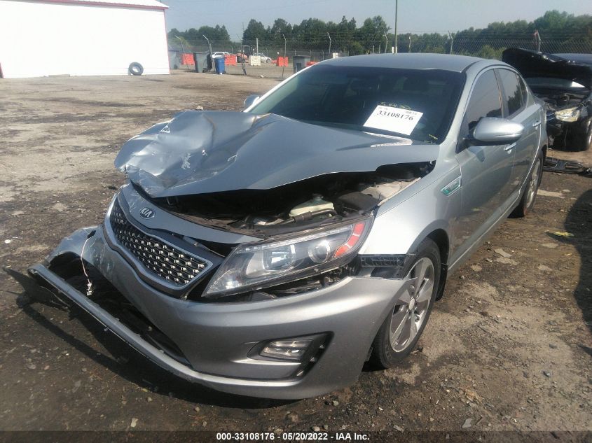 2014 KIA OPTIMA HYBRID EX KNAGN4AD6E5075012