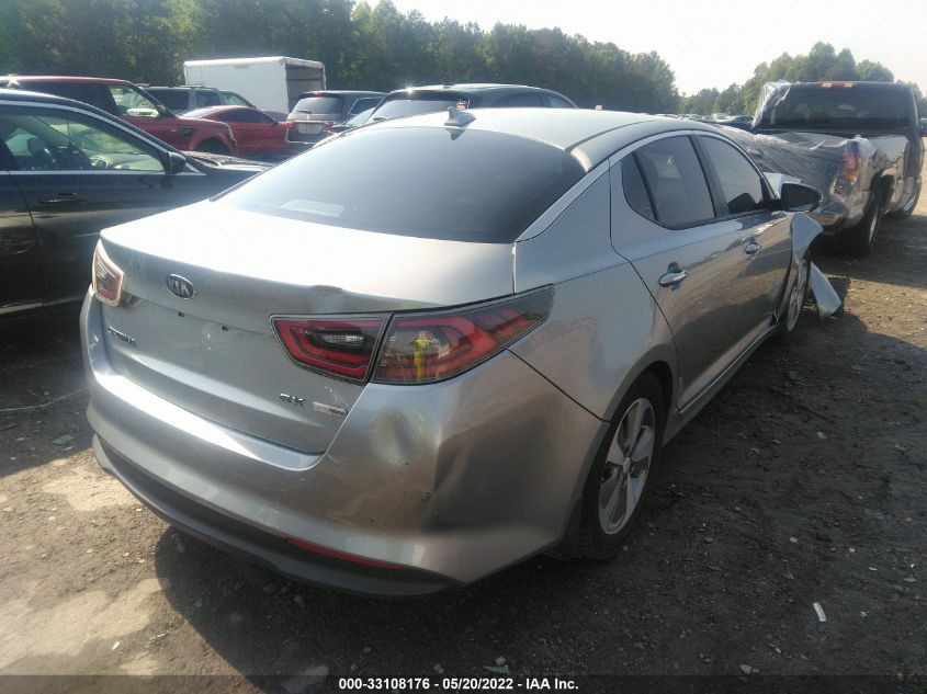 2014 KIA OPTIMA HYBRID EX KNAGN4AD6E5075012