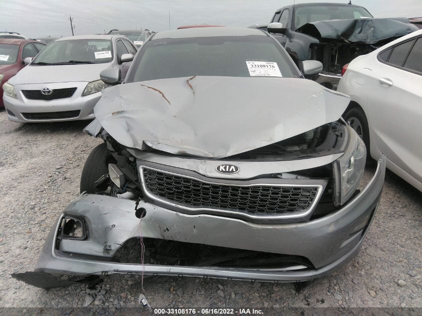 2014 KIA OPTIMA HYBRID EX KNAGN4AD6E5075012