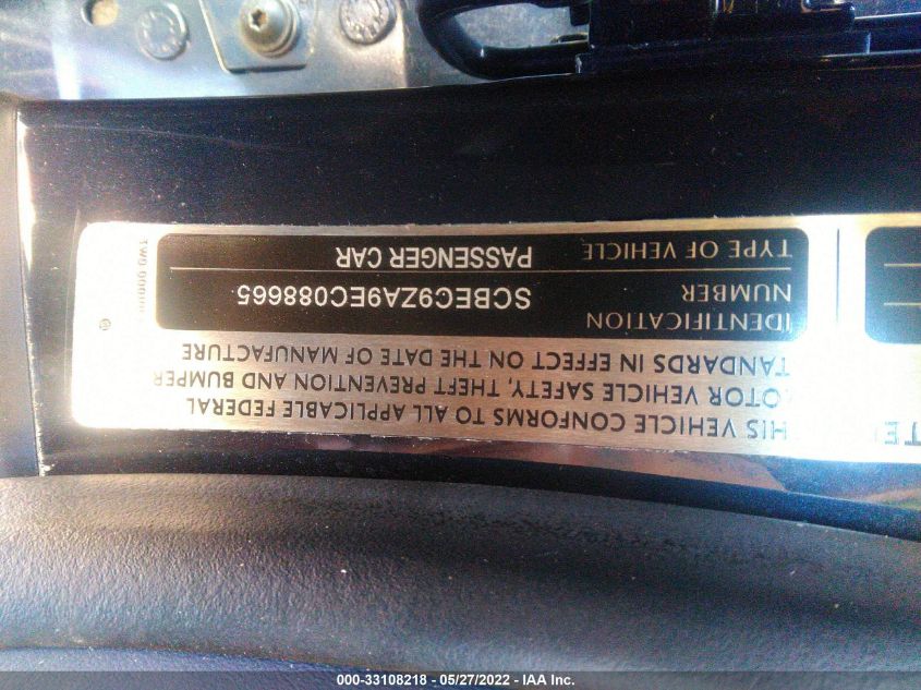 2014 BENTLEY CONTINENTAL FLYING SPUR SCBEC9ZA9EC088665