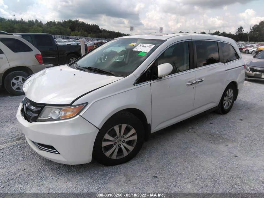 2014 HONDA ODYSSEY EX-L 5FNRL5H6XEB122233
