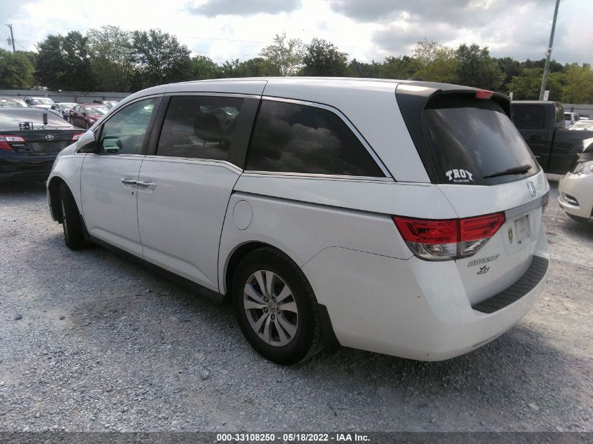 2014 HONDA ODYSSEY EX-L 5FNRL5H6XEB122233