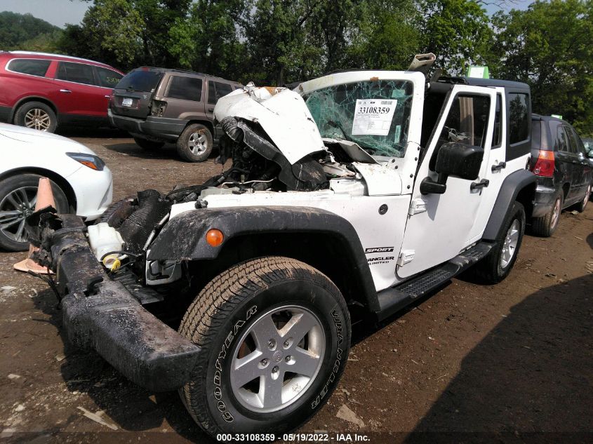 2017 JEEP WRANGLER UNLIMITED SPORT 1C4BJWDG1HL560698