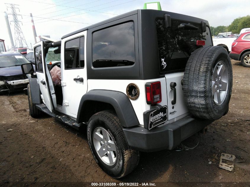 2017 JEEP WRANGLER UNLIMITED SPORT 1C4BJWDG1HL560698