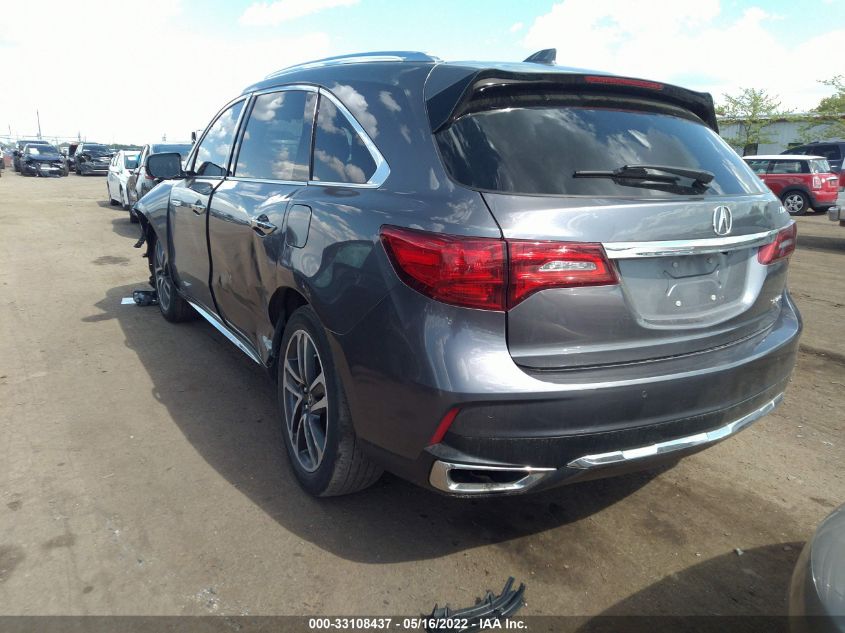 2017 ACURA MDX W/ADVANCE PKG 5FRYD4H8XHB018980