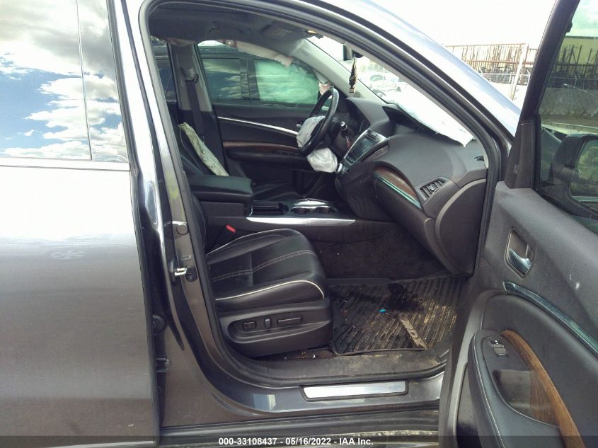 2017 ACURA MDX W/ADVANCE PKG 5FRYD4H8XHB018980