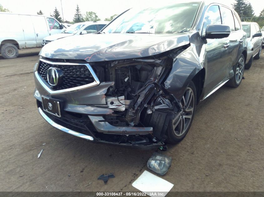 2017 ACURA MDX W/ADVANCE PKG 5FRYD4H8XHB018980