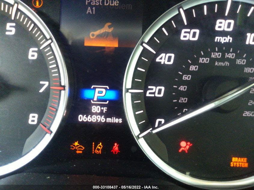 2017 ACURA MDX W/ADVANCE PKG 5FRYD4H8XHB018980