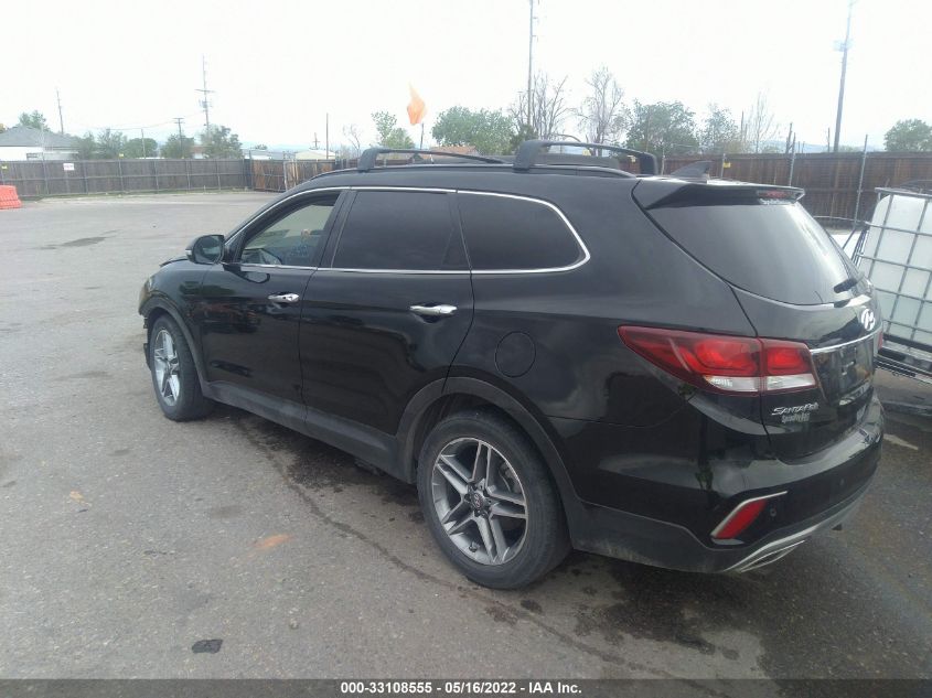 2017 HYUNDAI SANTA FE SE ULTIMATE KM8SRDHF6HU243875