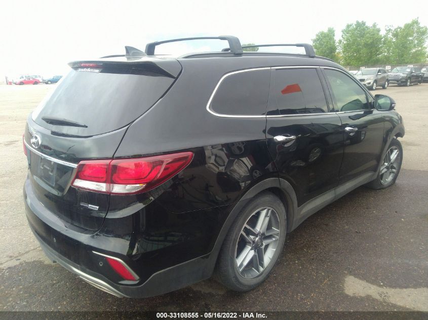 2017 HYUNDAI SANTA FE SE ULTIMATE KM8SRDHF6HU243875