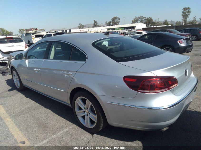 2016 VOLKSWAGEN CC SPORT WVWBP7AN3GE517829