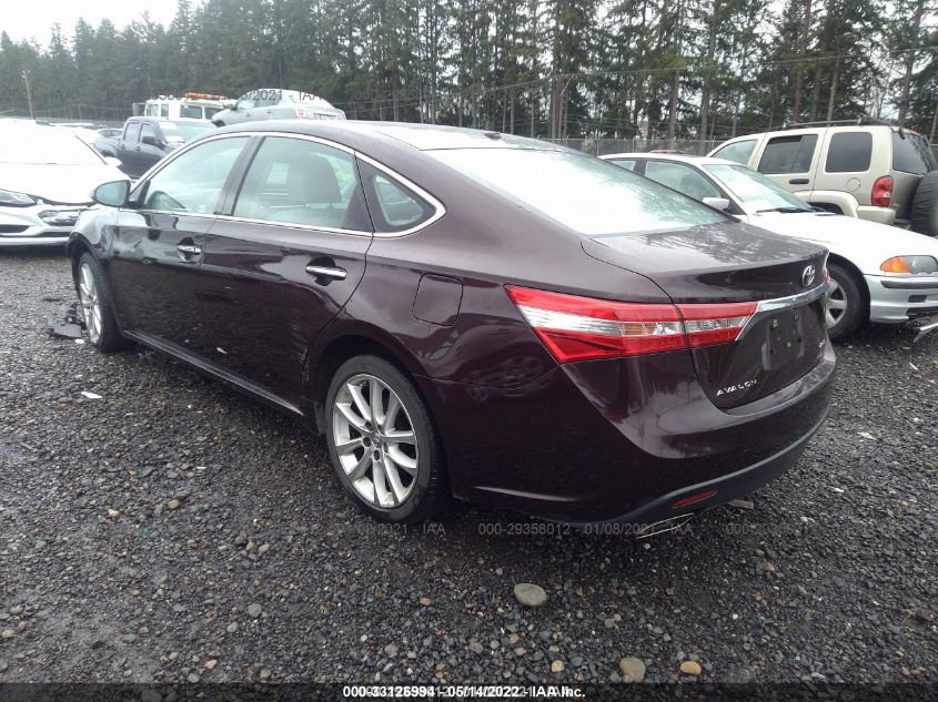 2013 TOYOTA AVALON XLE/LIMITED 4T1BK1EBXDU017644