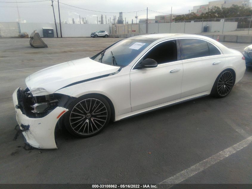 2021 MERCEDES-BENZ S-CLASS S 580 W1K6G7GB3MA052363