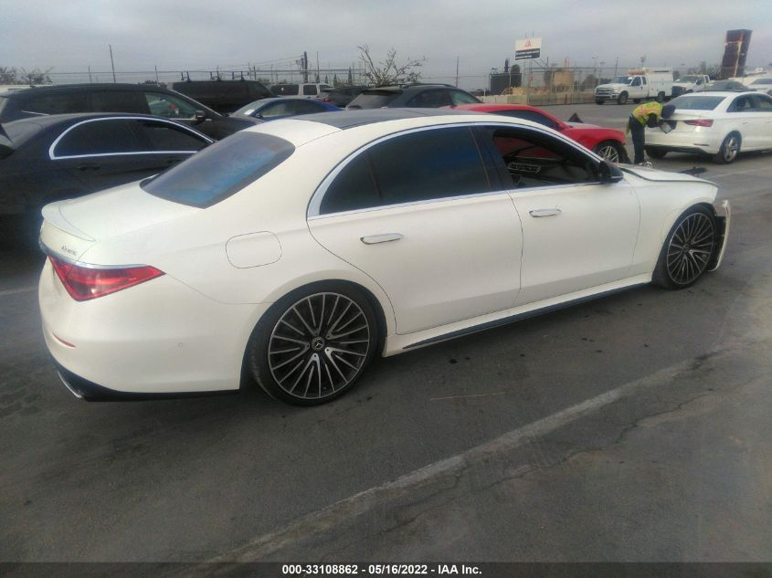 2021 MERCEDES-BENZ S-CLASS S 580 W1K6G7GB3MA052363