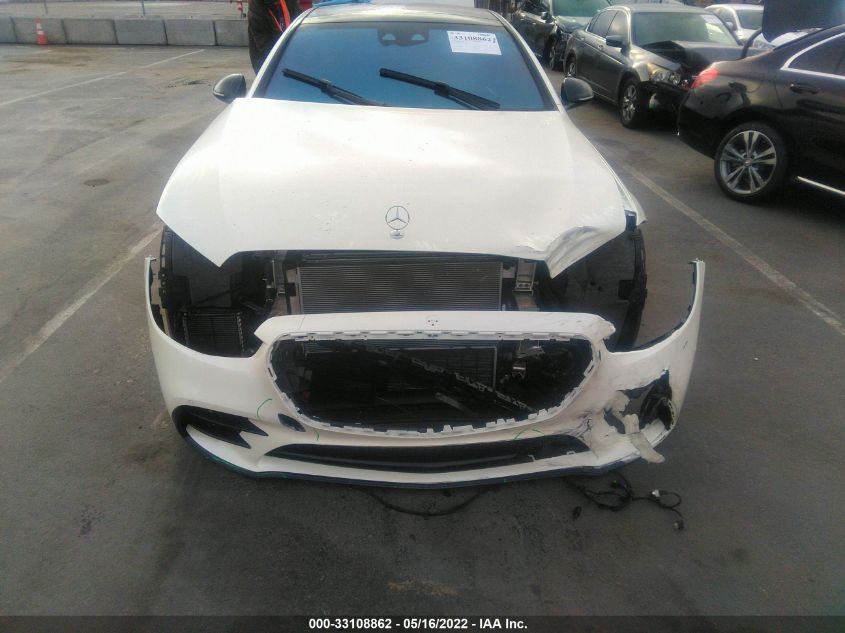 2021 MERCEDES-BENZ S-CLASS S 580 W1K6G7GB3MA052363