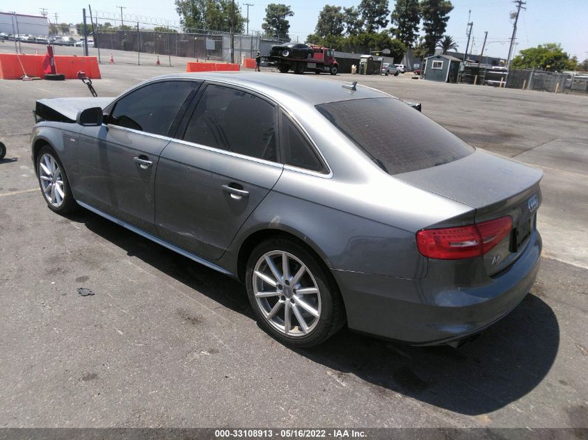 2016 AUDI A4 PREMIUM WAUAFAFLXGN011172