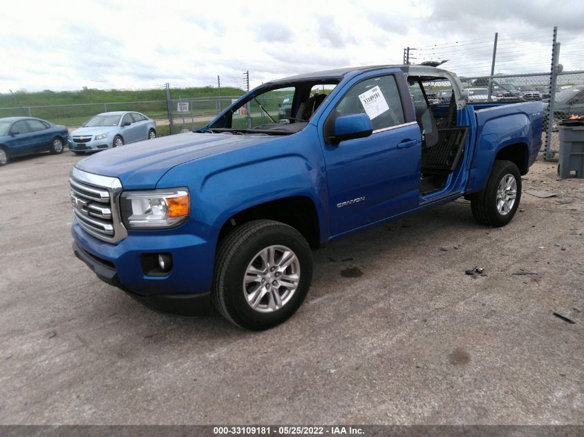2019 GMC CANYON 4WD SLE 1GTG6CEN2K1108930