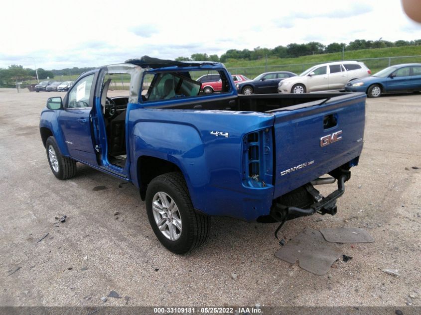 2019 GMC CANYON 4WD SLE 1GTG6CEN2K1108930