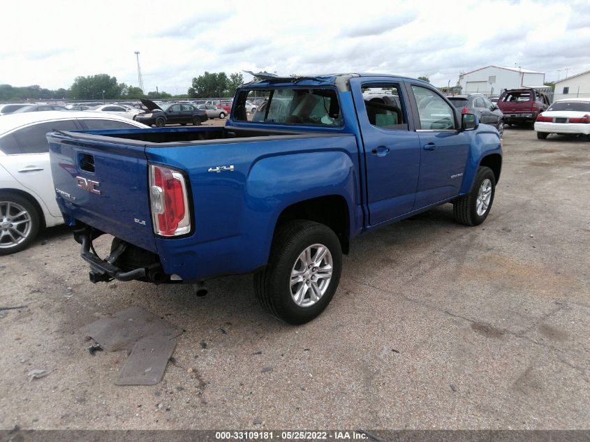 2019 GMC CANYON 4WD SLE 1GTG6CEN2K1108930