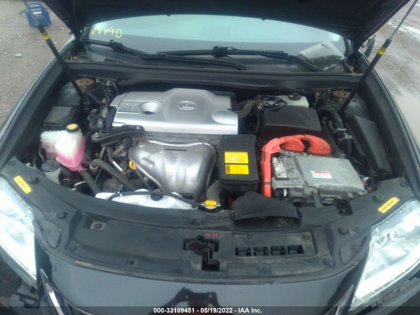2013 LEXUS ES 300H HYBRID JTHBW1GG9D2024225