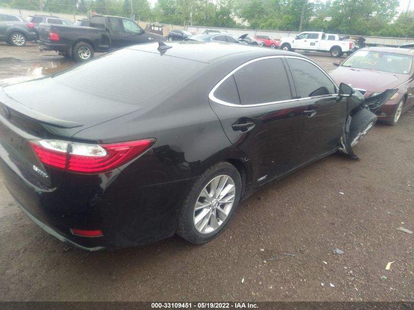 2013 LEXUS ES 300H HYBRID JTHBW1GG9D2024225