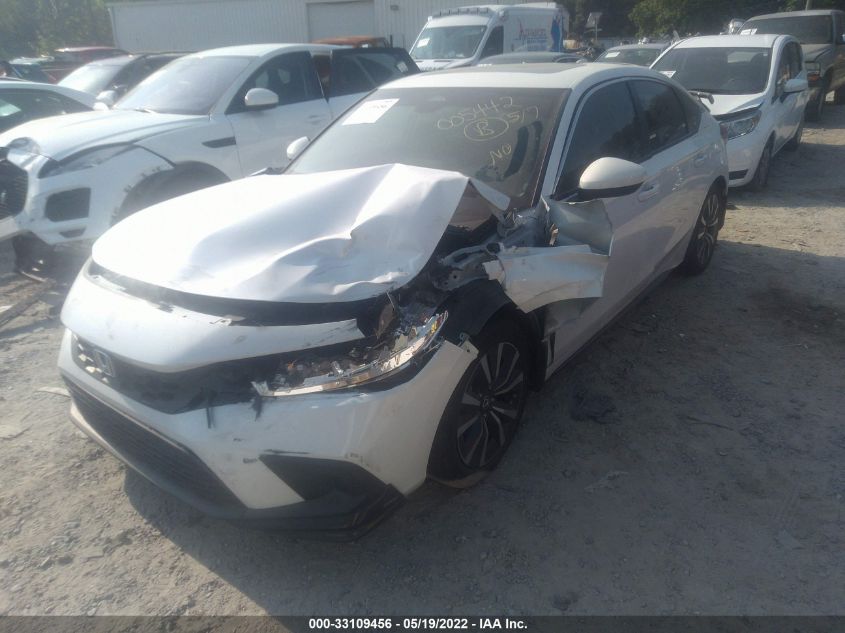 2022 HONDA CIVIC HATCHBACK EX-L 19XFL1H71NE005442