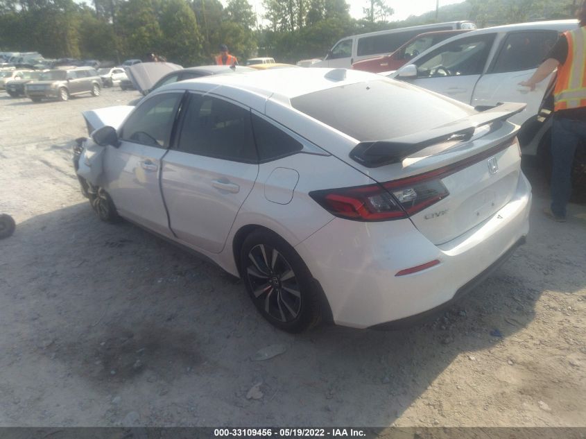 2022 HONDA CIVIC HATCHBACK EX-L 19XFL1H71NE005442