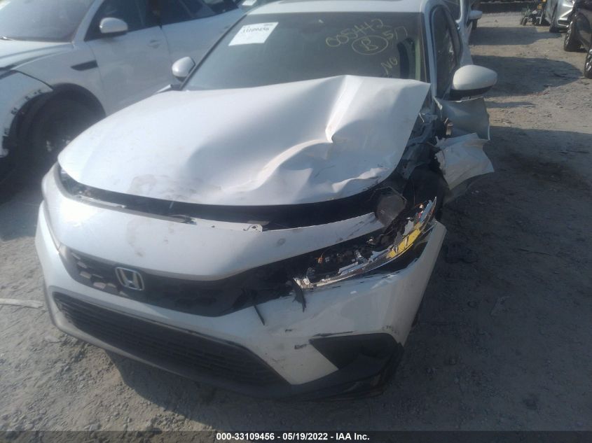 2022 HONDA CIVIC HATCHBACK EX-L 19XFL1H71NE005442