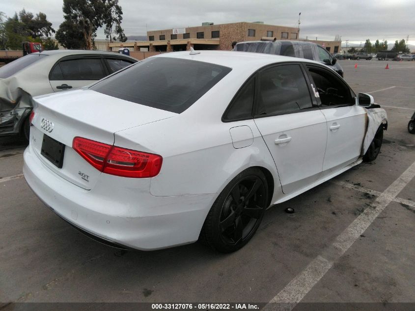 2015 AUDI A4 PREMIUM PLUS WAUFFAFL0FN001223