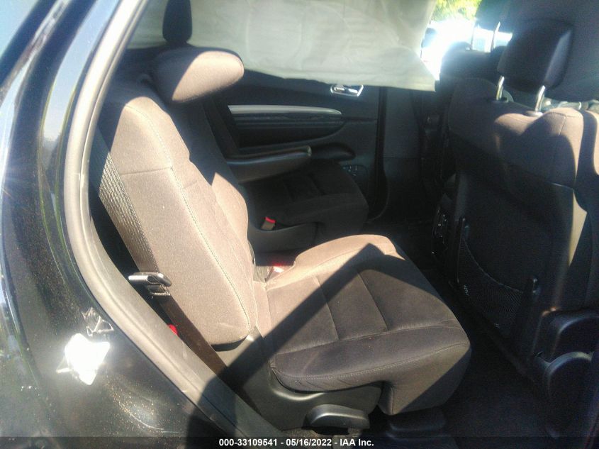2018 DODGE DURANGO SXT 1C4RDHAG1JC345284