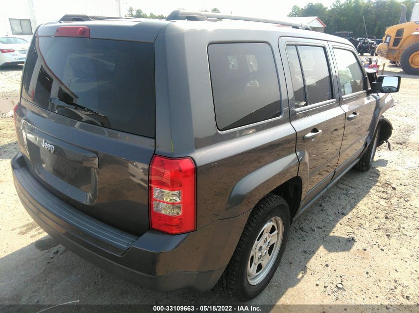 2015 JEEP PATRIOT SPORT 1C4NJPBBXFD116026