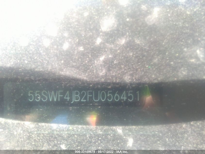 2015 MERCEDES-BENZ C-CLASS 300 55SWF4JB2FU056451